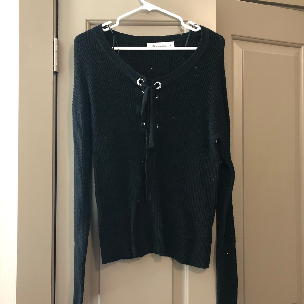 Black sweater